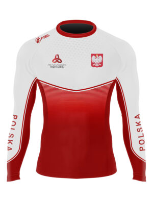 Rashguard F3EL × PZTri | Team Poland - Damski